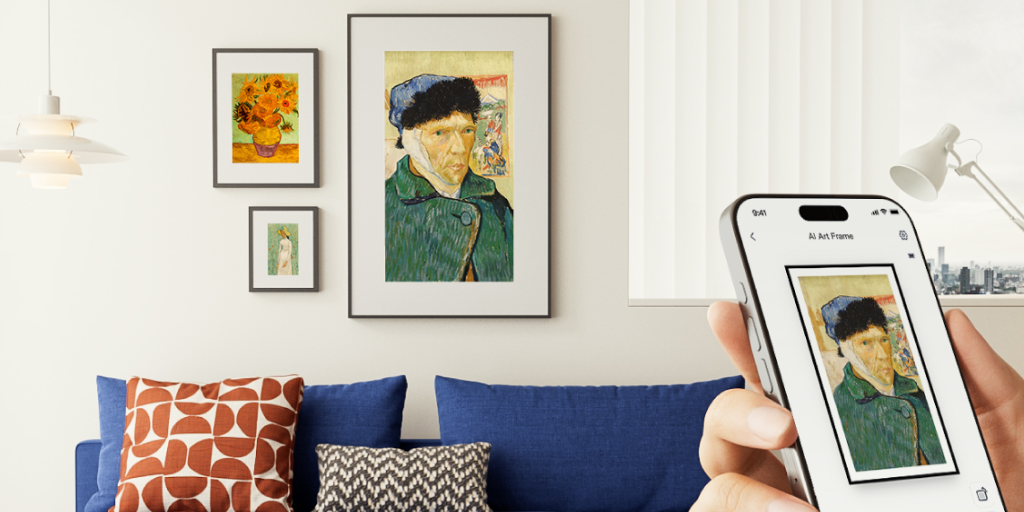SwitchBot AI Art Frame mit 7,3 Zoll bei Amazon erhältlich