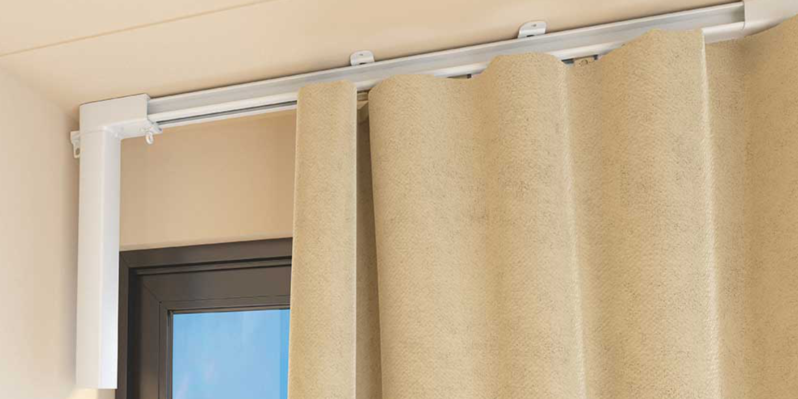 Raex Automated Curtain System powered by Shelly erhältlich